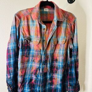 Toss Multicolor Plaid Shirt